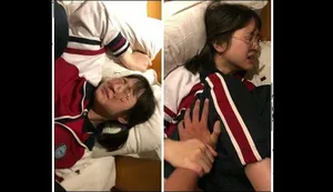 Một cô gái đi vòng quanh đảo bằng xe đạp và đến Ga Đài Bắc để chơi 5P với 4 người bạn có "của quý" to
